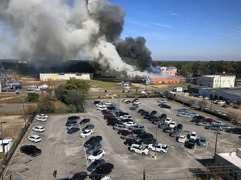 Fire destroys Meadow Gold building